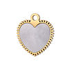 304 Stainless Steel with Shell Charms SH-OY001-99G-1