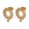 304 Stainless Steel Stud Earring Findings STAS-A139-03B-G-1