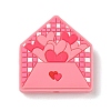 Valentine's Day Silicone Beads SL-CBACE28-04A-1