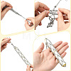 Stainless Steel Portable Lipstick Pouch Pendant Decorations HJEW-FS00107-3