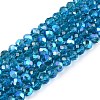 Electroplate Glass Beads Strands EGLA-A044-T3mm-L27-1