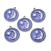 Alloy Enamel Pendants FIND-C032-08B-01P-3