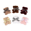 Bear with Bow Sew on Cloth Patches PATC-T002-03M-1