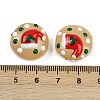Christmas Handmade Lampwork Enamel Beads LAMP-C020-03A-4