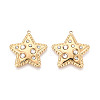 304 Stainless Steel with Rhinestone Pendants STAS-T073-68A-G-1