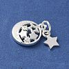 S925 Sterling Silver Pendant STER-H115-03D-S-2