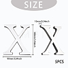 Acrylic Mirror Wall Stickers Decal DIY-CN0001-13A-X-2