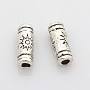 Tibetan Silver Tube Beads LF0614Y-NF-1