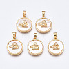 Natural Sea Shell Pendants KK-Q277-013-NF-1