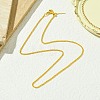 1.5mm Rack Plating Brass Wheat Chain Adjustable Slider Necklaces for Women Men MAK-L044-36G-3