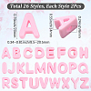 52Pcs 26 Styles Acrylic European Beads OACR-SP0002-38-2