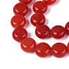 Dyed Natural White Jade Beads Strands G-T143-16M-3