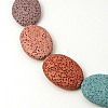 Natural Lava Rock Beads Strands G533-10-3