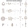 DIY Earrings Making DIY-SC0004-95-4