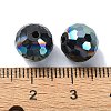 Half Plated Glass Beads EGLA-P059-02B-HP01-3