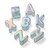 Opaque Rainbow Iridescent Acrylic Beads OACR-P010-23H-2