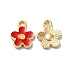 Alloy Enamel Charms X-ENAM-D043-02G-2