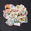 50Pcs Hawaii PVC Self Adhesive Stickers Set STIC-C003-04-3