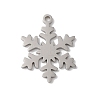 Non-Tarnish 5Pcs Christmas 201 Stainless Steel Pendants STAS-Z068-01P-02-1