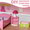 Rectangle Plastic Doll House Rail Mini Model DOLL-WH0007-21B-5