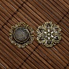 12mm Clear Domed Glass Cabochon Cover for Flower DIY Photo Brass Cabochon Making DIY-X0113-AB-NF-4