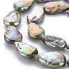 Natural Keshi Pearl Beads Strands PEAR-S021-019B-6