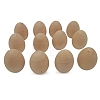 Unfinished Wooden Simulated Egg Display Decorations EAER-PW0001-114-5