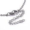 304 Stainless Steel Pendant Necklaces NJEW-F264-19P-4
