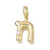 Brass Pendants KK-E806-01G-N-1