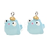 Marine Series Transparent Resin Pendants LS-RESI-XCP0002-42A-2