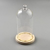 Glass Dome Cover AJEW-WH0348-293B-1