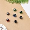 Half Round Craft Plastic Doll Eyes Set X1-DOLL-PW0001-458-10