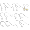 12 Parirs 6 Style Sterling Silver Earring Hooks FIND-PH0017-81-1