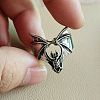 Bat Themes Alloy Adjustable Finger Rings FS-WG25ADA-08-1