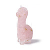 Resin Alpaca Display Decoration DJEW-P021-B01-1