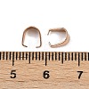 304 Stainless Steel Snap On Bails STAS-C135-01A-RG-3