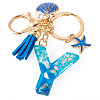 Star Resin & Shell Keychains KEYC-TAC00087-01Y-2