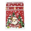 Christmas Santa Claus Plastic Packing Pouches Drawstring Bags ABAG-Q053-03B-2