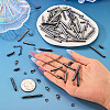 560Pcs 10 Styles Iron Slide On End Clasp Tubes DIY-TA0015-91-7