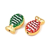 Baking Paint Opaque Glass Enamel Beads GL-CBA4370-01-3