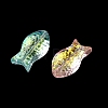 Electroplate Glass Beads GLAA-K073-01-3