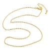 Brass Cable Chains Necklaces for Women NJEW-D302-47G-4