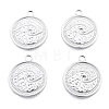 201 Stainless Steel Pendants STAS-N098-248P-2