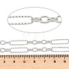 304 Stainless Steel Figaro Chains CHS-L034-05P-2