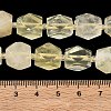 Heated Natural Lemon Quartz Beads Strands GG-CBAF8A8-A12-01-3