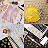 Nickel Metal Waterproof Self-Adhesive Picture Stickers DIY-WH20016-001-6