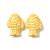 Handmade Porcelain Beads PORC-K010-08H-1