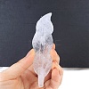 Natural Quartz Crystal Feather Sculpture Display Decorations PW-WG8FA7B-03-1