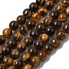 Natural Tiger Eye Round Beads Strands G-S177-6mm-2