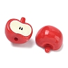 Printed Opaque Acrylic Beads RESI-K203-20A-3